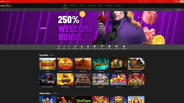 Offizielle Nordis Casino Deutschland Webseite